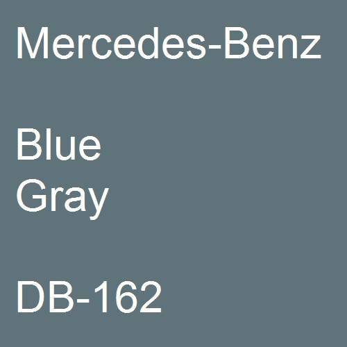 Mercedes-Benz, Blue Gray, DB-162.